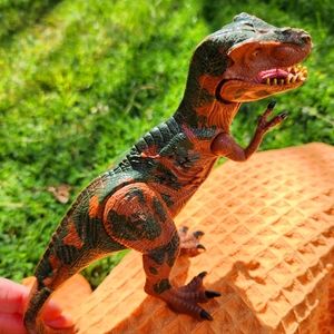 Tyrannosaurus Rex Action Figure Dinosaur, Reticulated,  Realistic, Vintage.